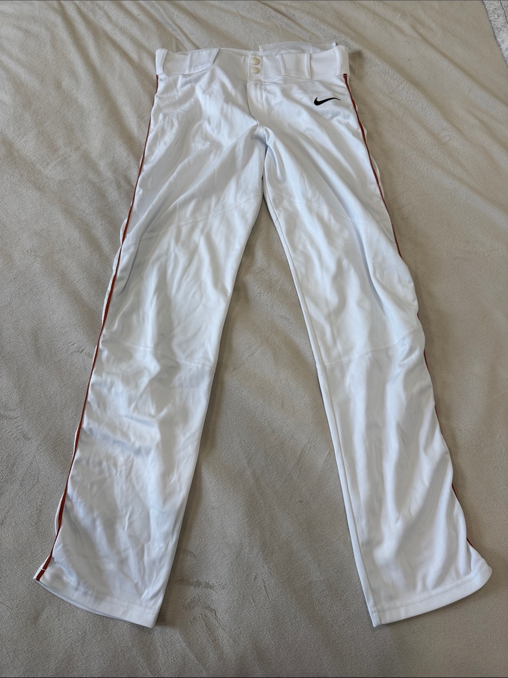 Nike White Baseball Pants